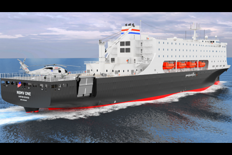 Philly Shipyard now has four cadet training/multi-mission vessels on its books.(credit: MARAD).